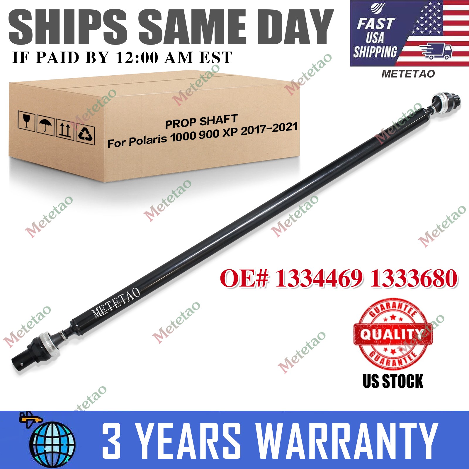 For POLARIS 1334469 PROP SHAFT 2017-2020 2021 Ranger 1000 900 XP 1333680 65in