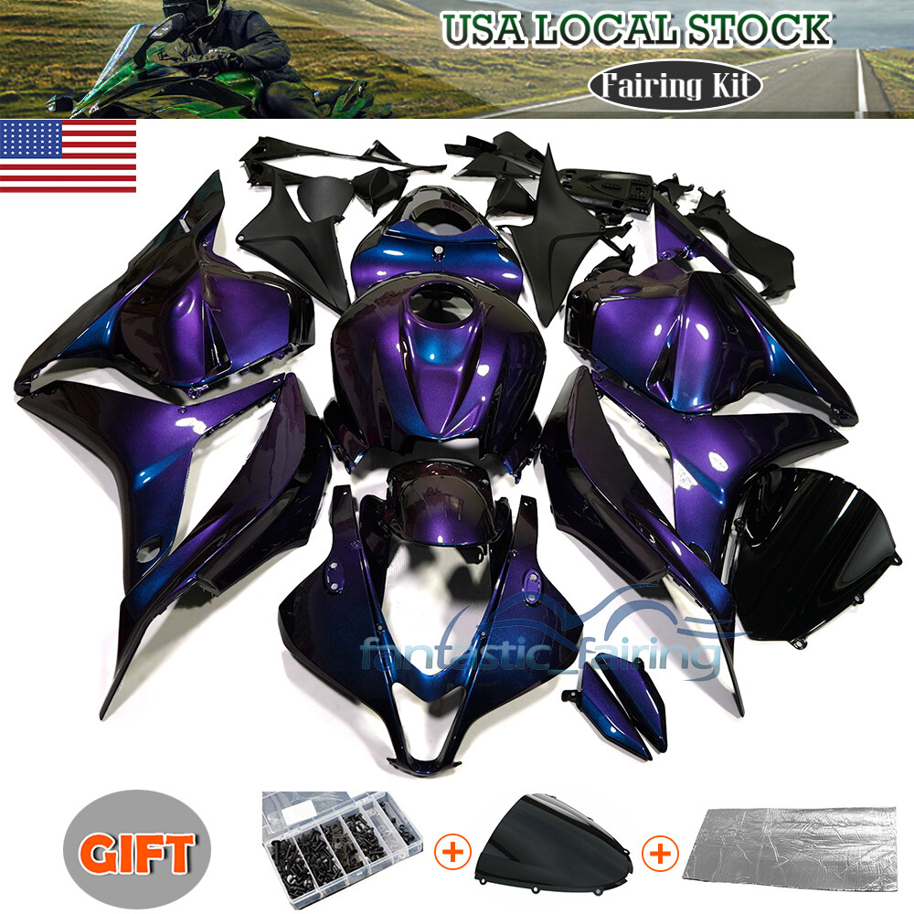 Fairing Kit +Bolts For Honda CBR600RR CBR 600RR 2009-2012 ABS Injection Bodywork