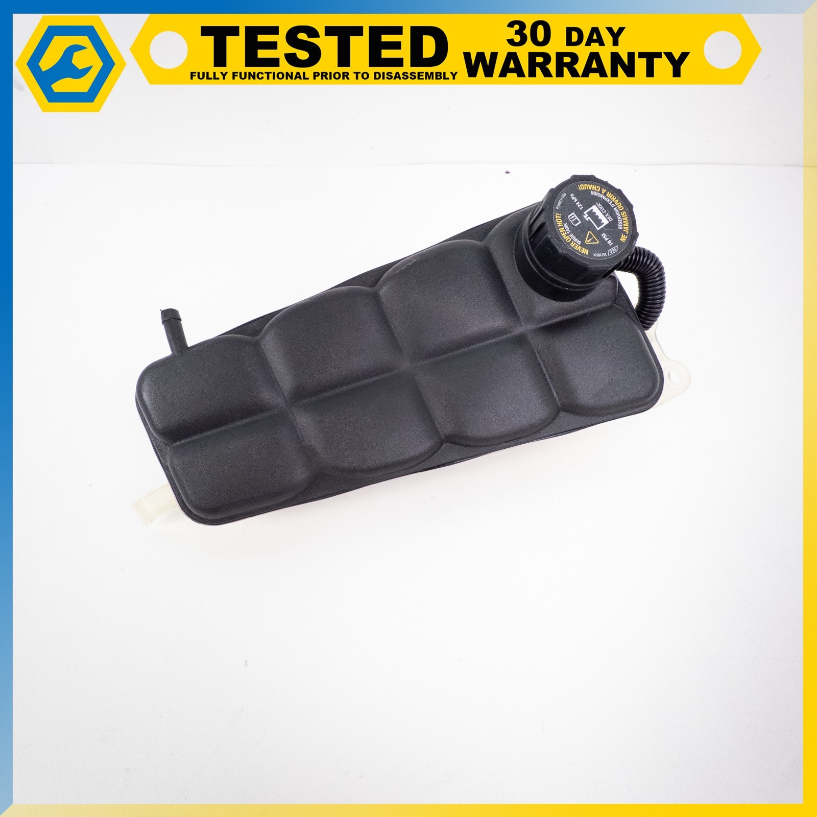04-13 CADILLAC XLR C6 COOLANT EXPANSION OVERFLOW TANK RESERVOIR BOTTLE OEM