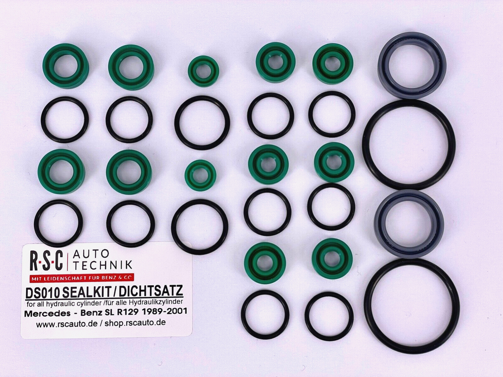 Mercedes R129 roof hydraulics rebuilt kit seal kit all cylinders 90-2002 