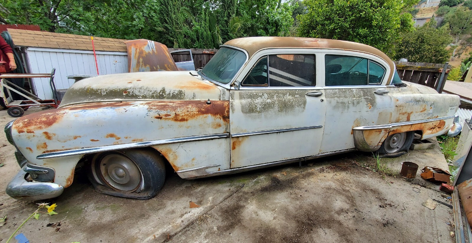 1954 Chrysler Windsor 4 Door Sedan - Parting Out (Read Description)
