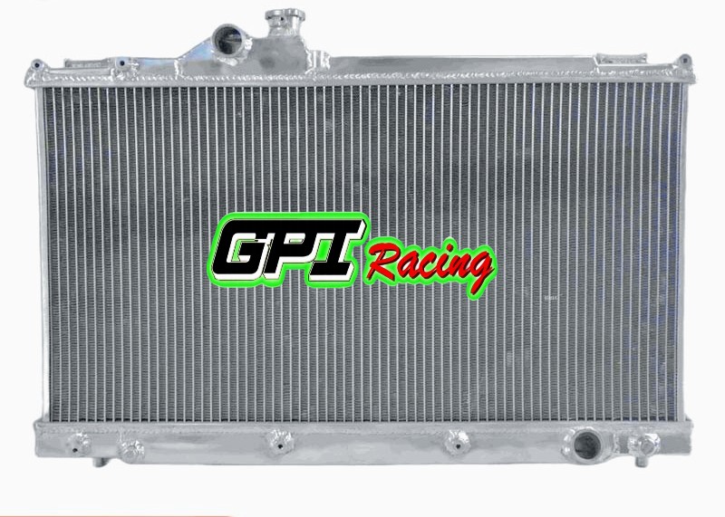For 1991-99 Dodge Stealth/Mitsubishi 3000GT VR4 3.0L V6 Aluminum Radiator Turbo