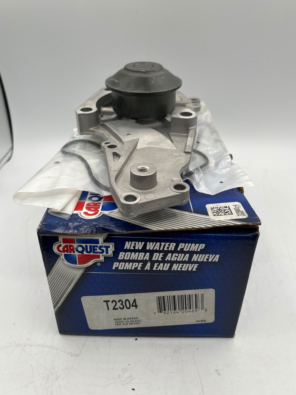 Carquest T2304 New Water Pump Engine Coolant Pump w/ Gasket AB26M Carquest T2304 New Water Pump Engine Coolant Pump w/ Gasket AB26M