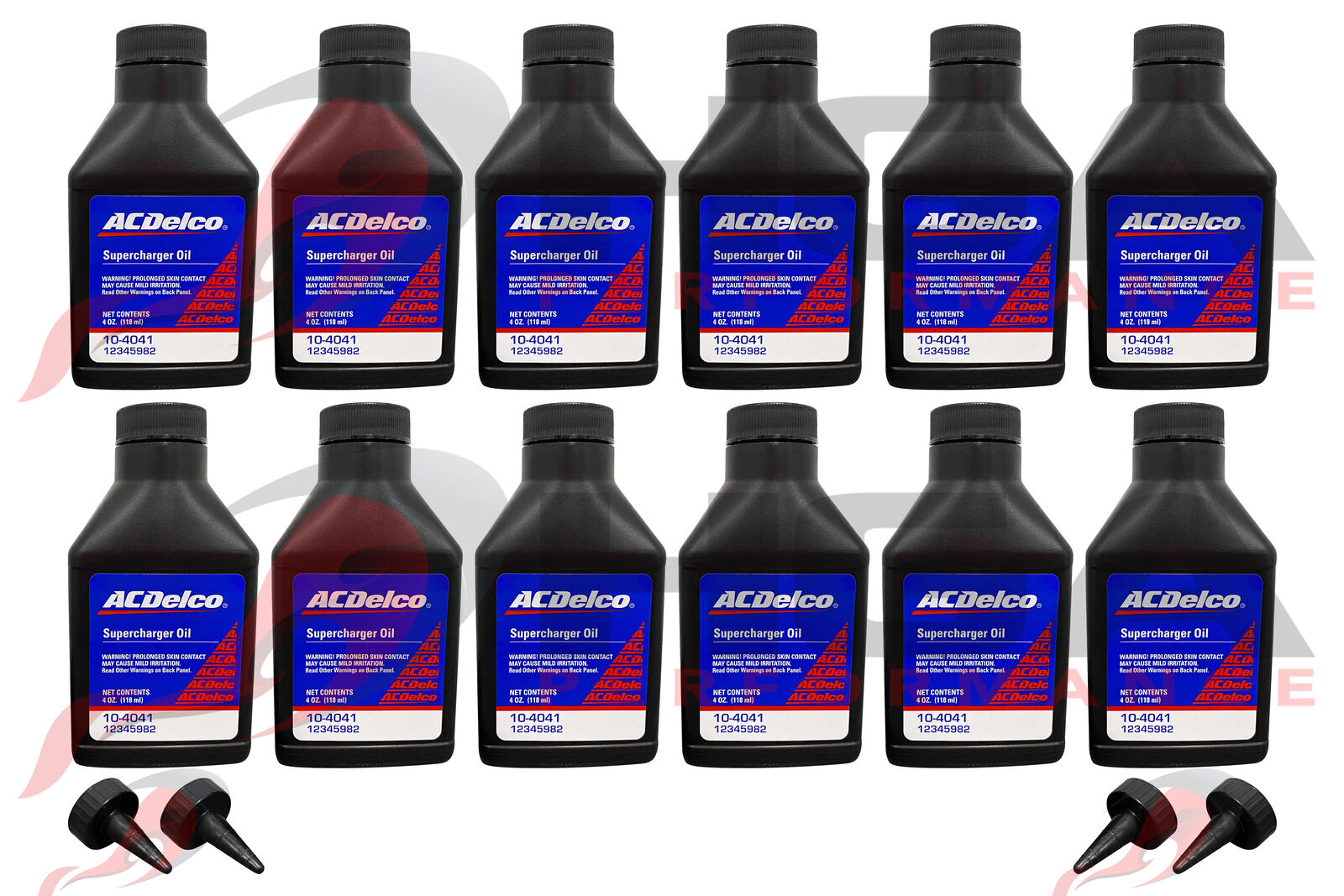 Genuine GM ACDelco 10-4041 Supercharger Oil 4oz Eaton Case Of 12