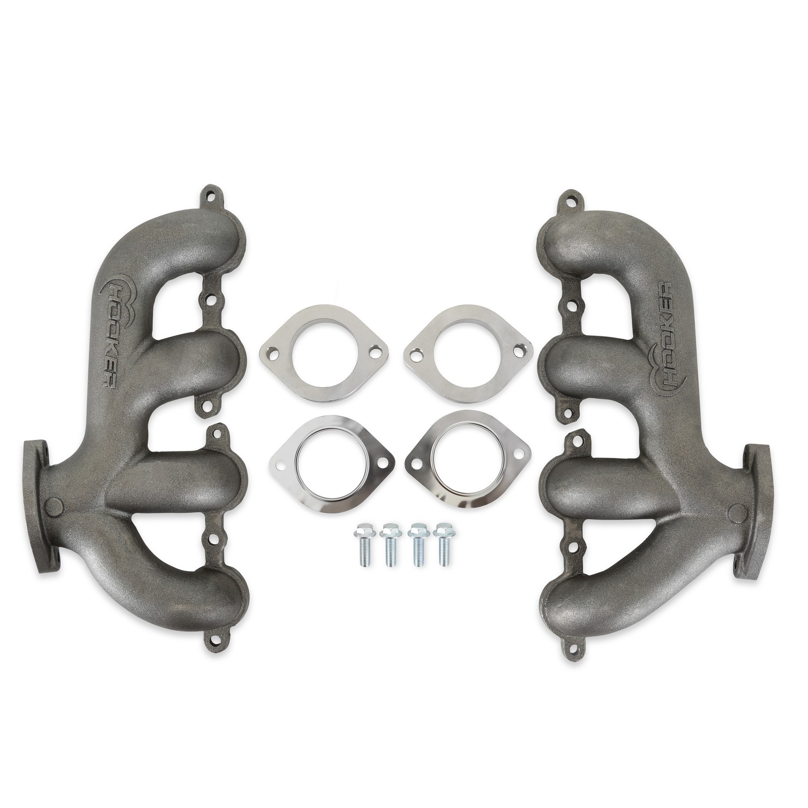 Hooker Blackheart 8505HKR LS Swap Exhaust Manifolds - Rear Exit Hooker Blackheart 8505HKR LS Swap Exhaust Manifolds - Rear Exit