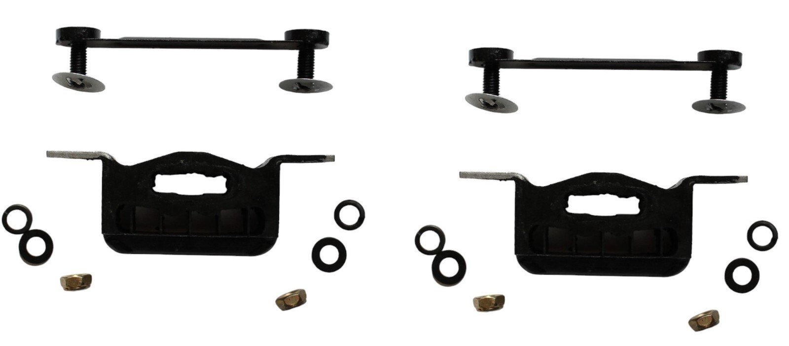 New 1997-04 C5 Muffler Bracket Insulator & Bolt Bracket Set 10294002 & 10401799