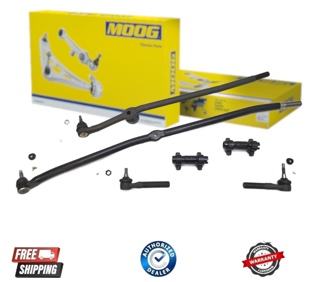 NEW MOOG HD Tie Rod Drag Link Steering Kit fits Dodge Ram 2500 3500 4X4 03-08