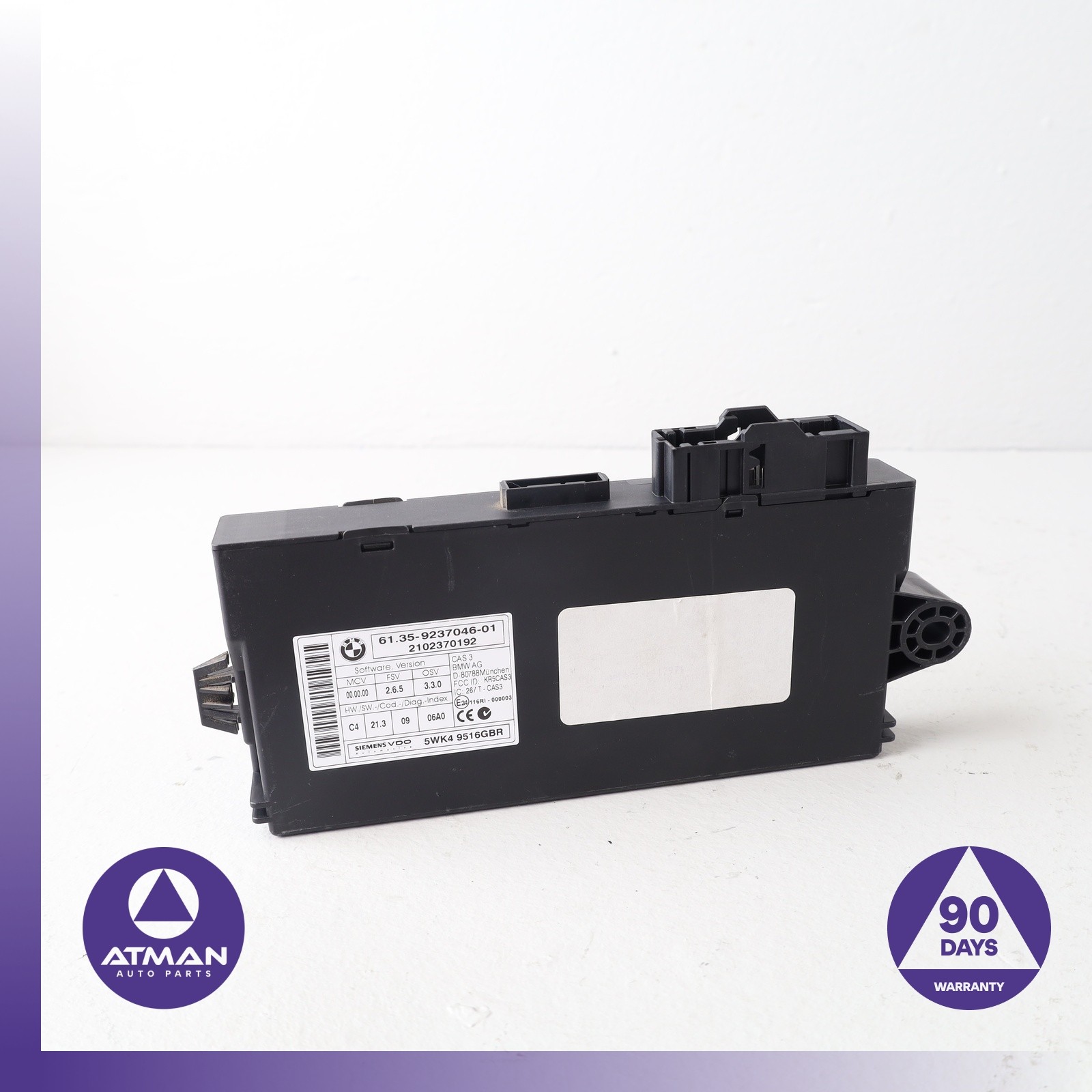 07-14 BMW E70 X5 X5M X6 650i CAS Comfort Access Control Module OEM