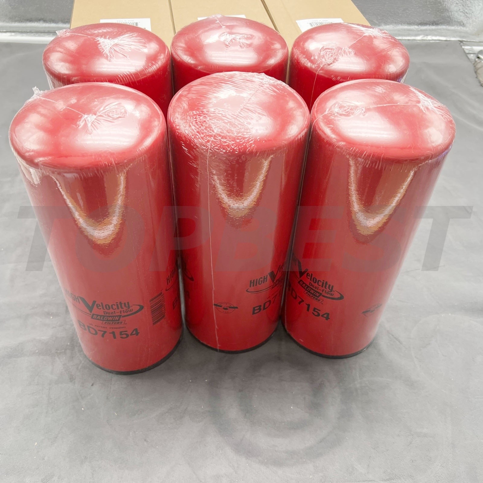 6Pcs Engine Oil Filter for Baldwin BD7154 Cummins ISX ISM QSX QSM M11 3406809