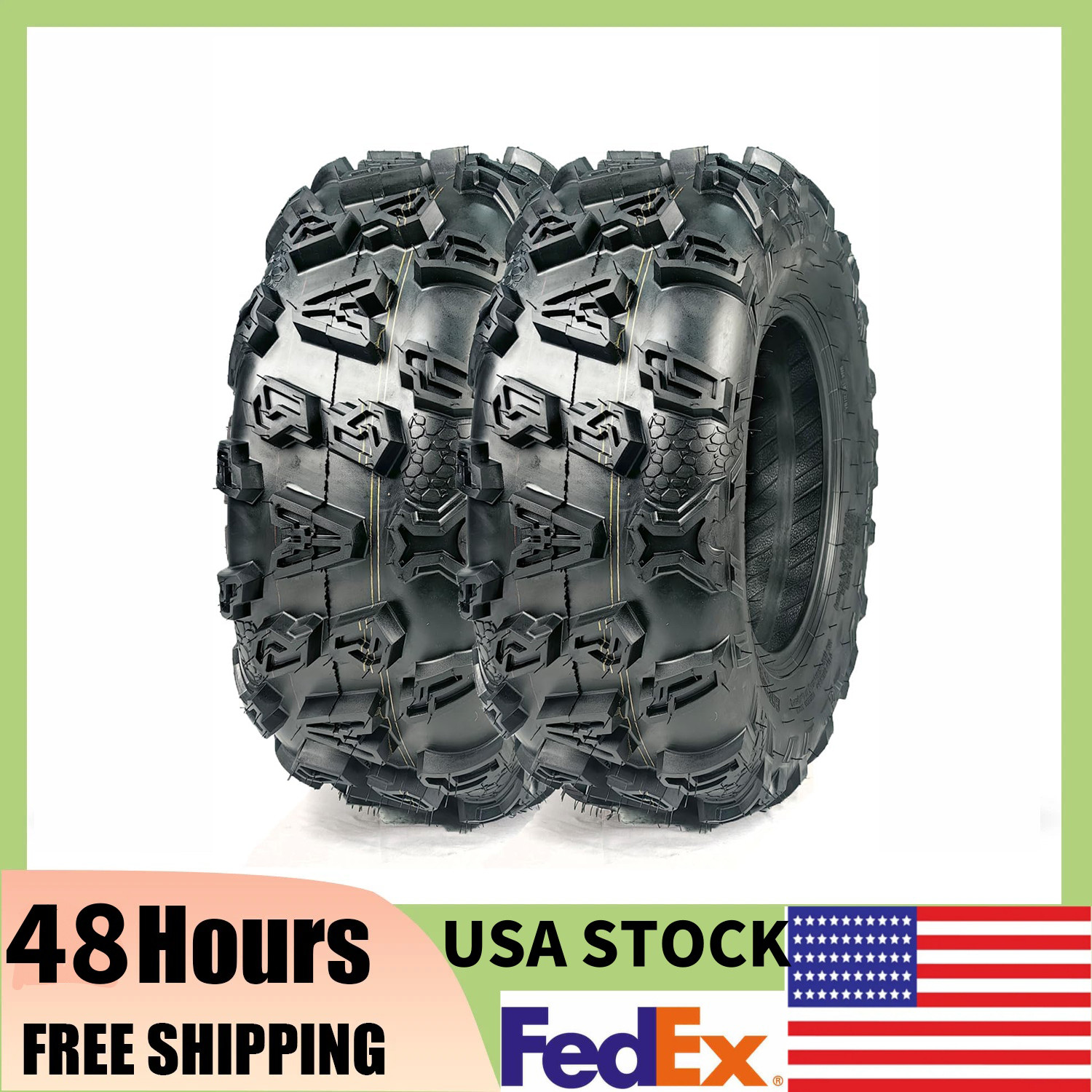 ⭐2pack ATVUTV Tire AT 25X10-12 Enhanced Grip for Mud 25 10 12 4ply Tubeless Quad ⭐2pack ATVUTV Tire AT 25X10-12 Enhanced Grip for Mud 25 10 12 4ply Tubeless Quad