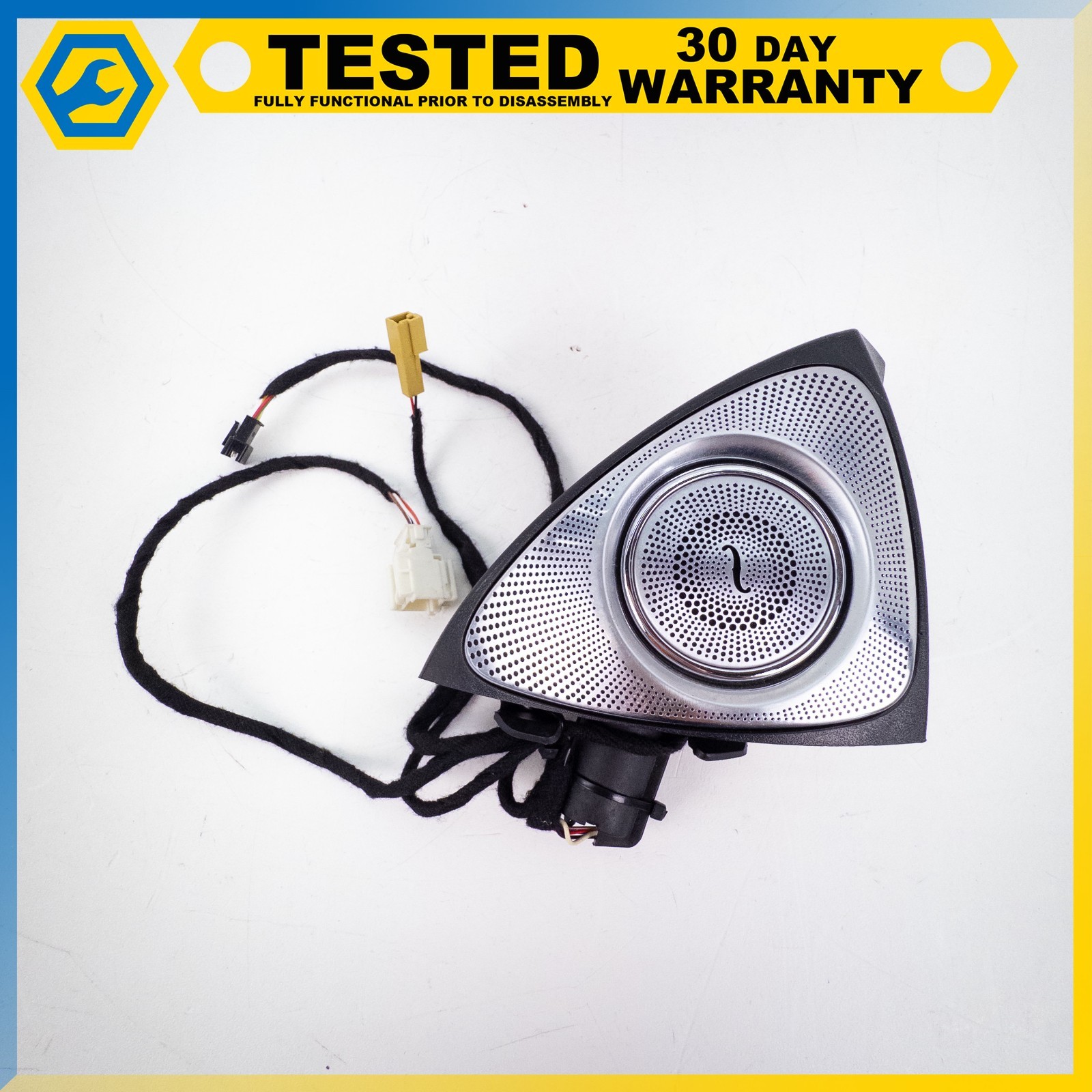 15-21 MERCEDES C63 C43 AMG C300 FRONT RIGHT DOOR CORNER SPEAKER BURMESTER OEM 15-21 MERCEDES C63 C43 AMG C300 FRONT RIGHT DOOR CORNER SPEAKER BURMESTER OEM