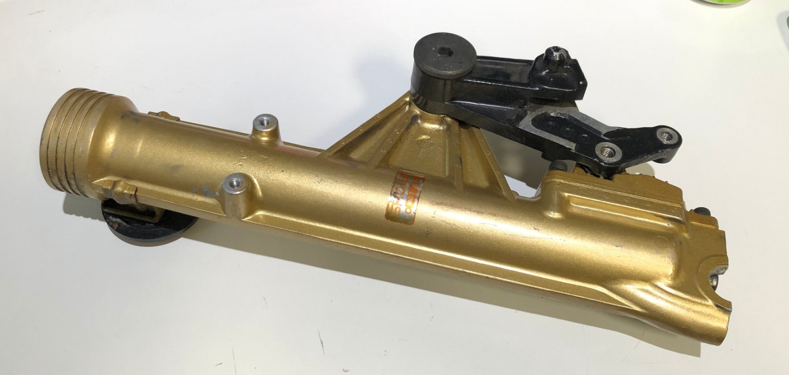 1982 Honda CX500 Turbo CX500TC OEM Left Front Fork Slider Outer Tube TRAC Valve