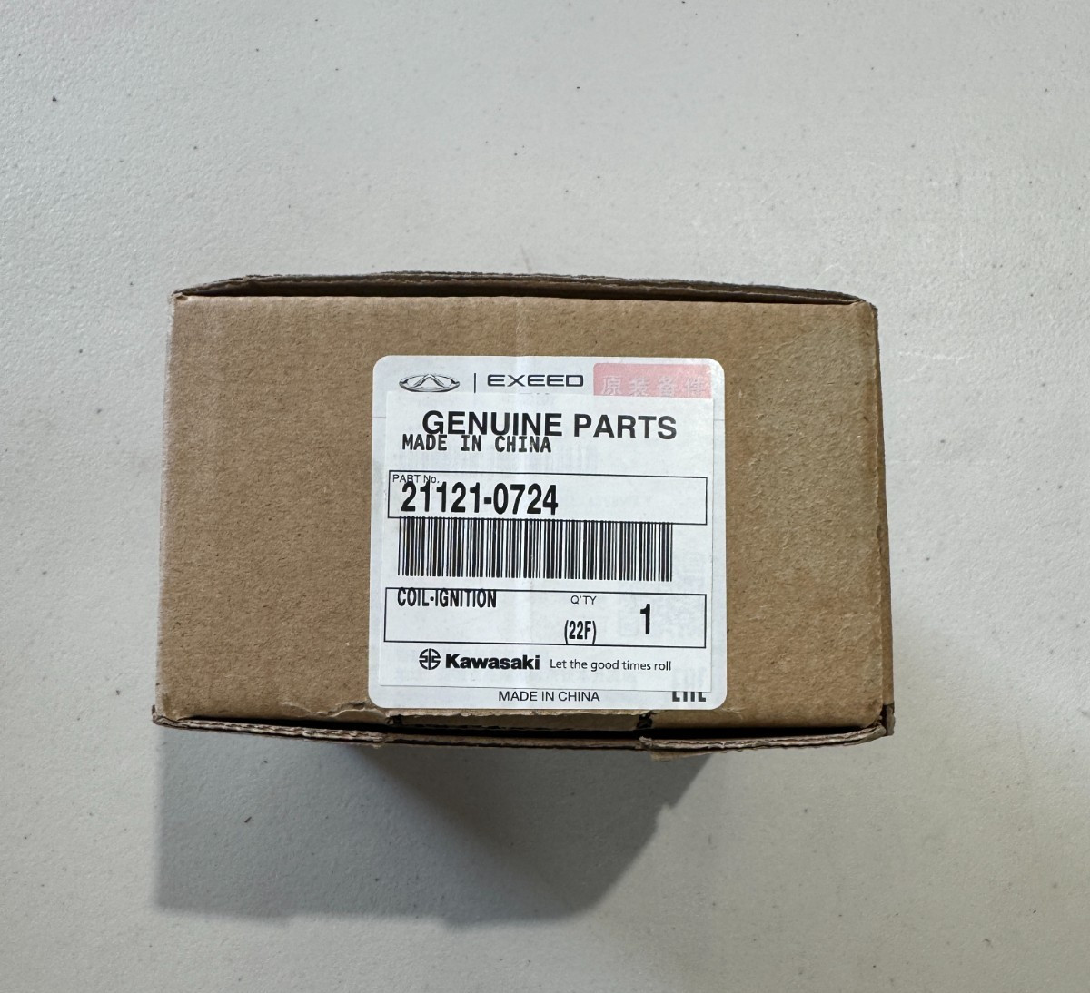 New OEM Genuine Kawasaki Ignition Coil 21121-0724 