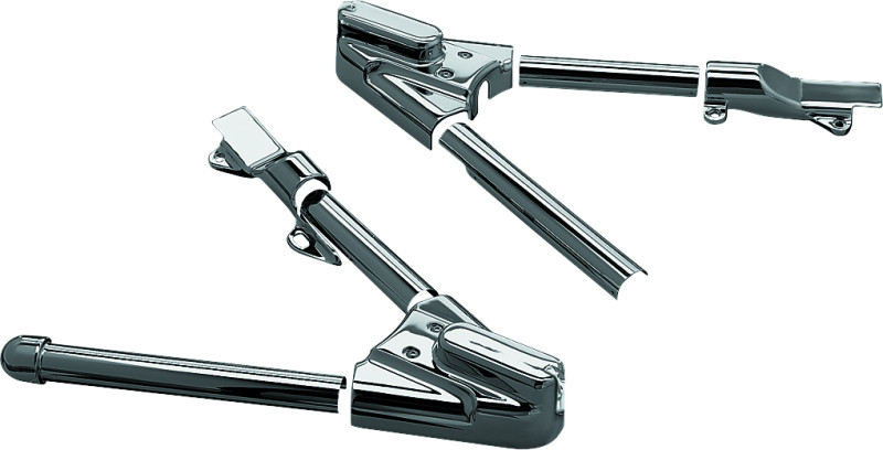 KURYAKYN - Swingarm Cover Kit Unlighted 00-07 Softail Models Chrome | 8256