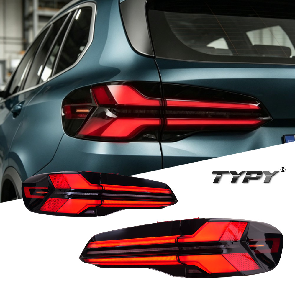 4PCS Left+Right LED Tail Lights Rear Lamp For BMW X5 2019-2022 Upgrade G05 Style 4PCS Left+Right LED Tail Lights Rear Lamp For BMW X5 2019-2022 Upgrade G05 Style