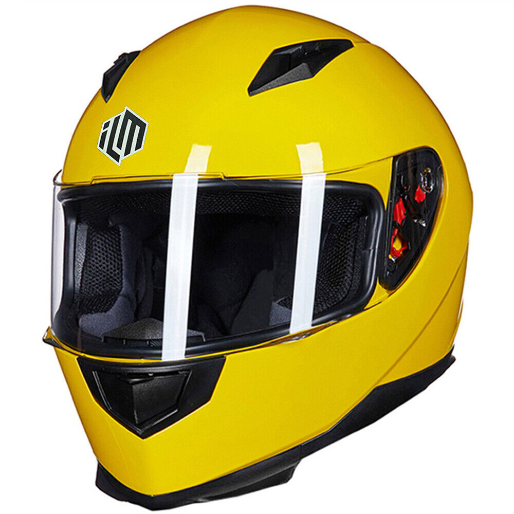 ILM Seller Refurbish Full Face Motorcycle Helmet with Neck Scarf Winter DOT