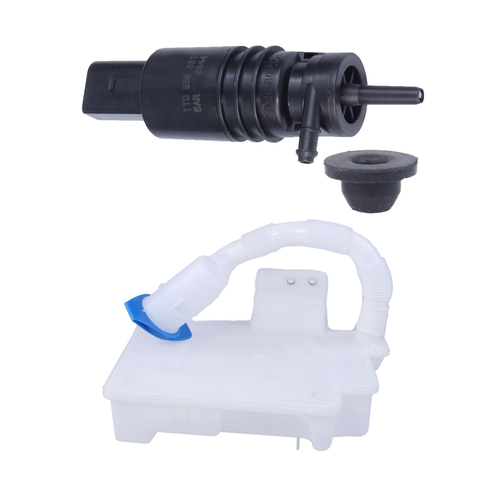 Windshield Washer Reservoir Bottle+Pump Set FOR VW GOLF MK5 MK6 JETTA MK5