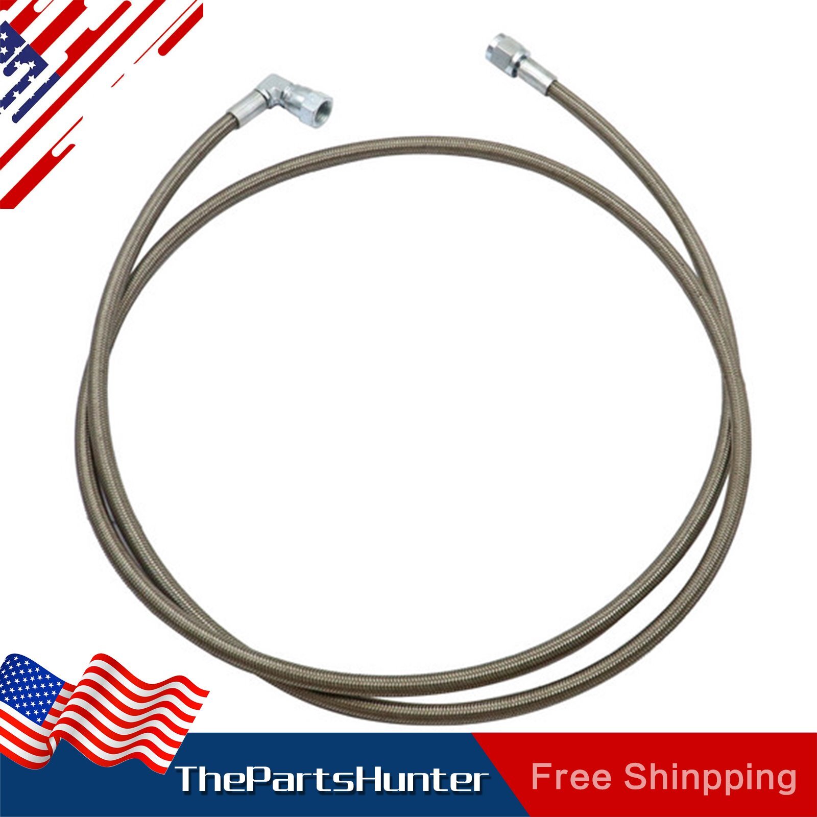 Steel Braided Turbo Oil Feed Line 60