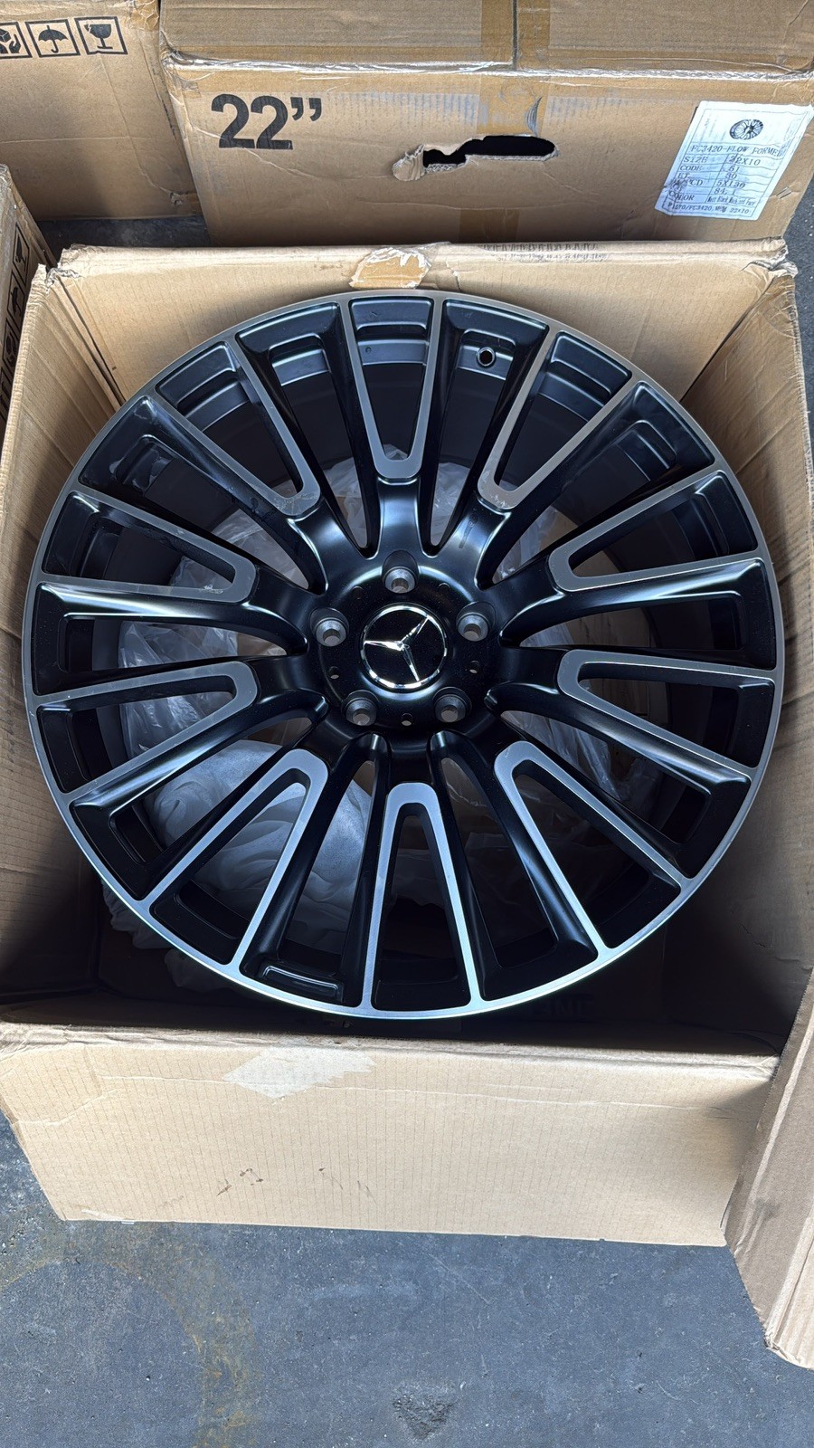 22\'\' wheels for Mercedes G-wagon G580 EQ 2025 & UP 22x10\