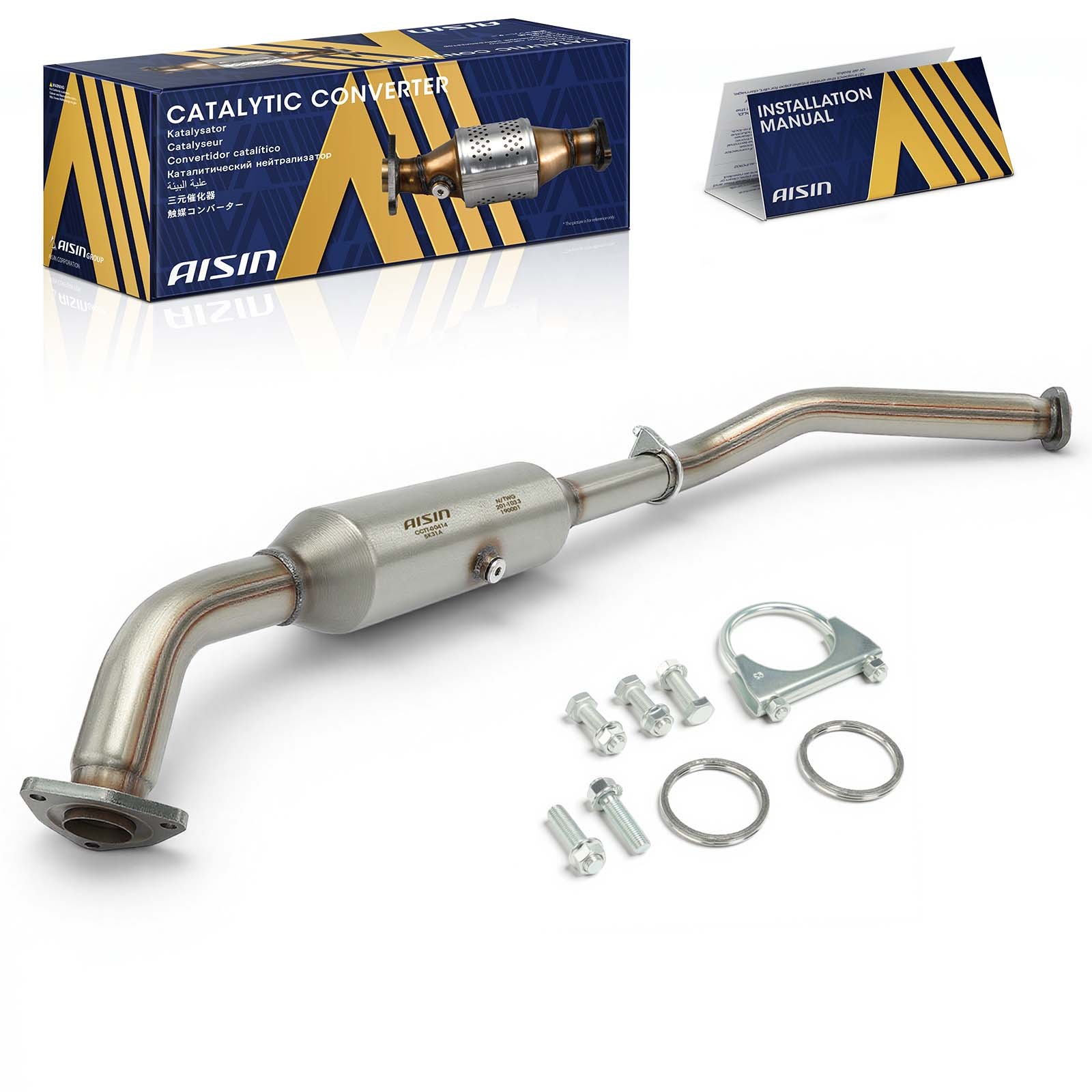 AISIN Left Catalytic Converter for Toyota Sequoia 2005 2006 2007 EPA Compliant AISIN Left Catalytic Converter for Toyota Sequoia 2005 2006 2007 EPA Compliant