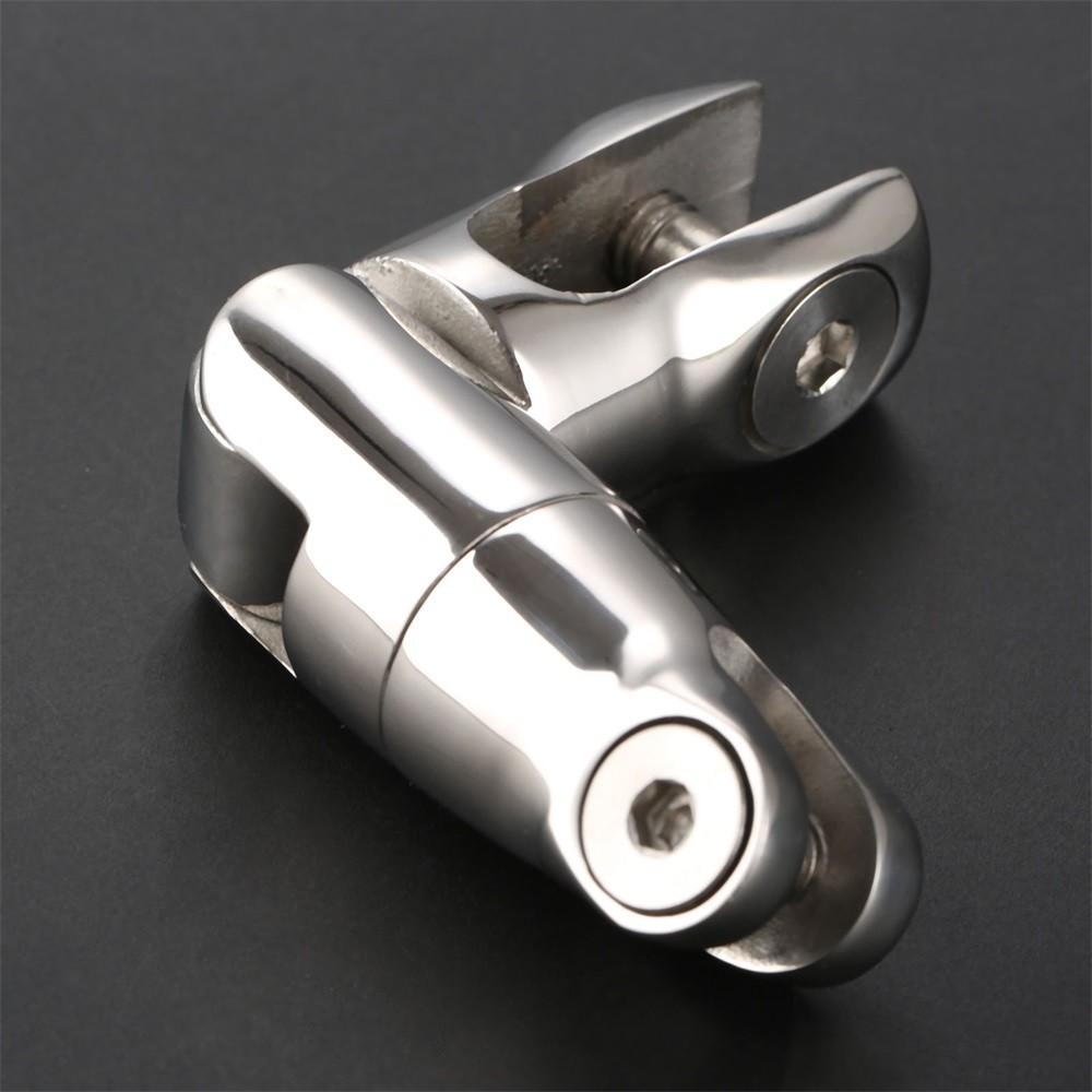 Stainless Steel Marine Boat Anchor Double Swivel Connector for 6mm-8mm Chain