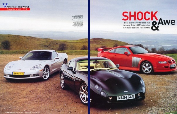 2006 Corvette MG SV-R TVR Tuscan Mk2 Review Report Print Car Article K67