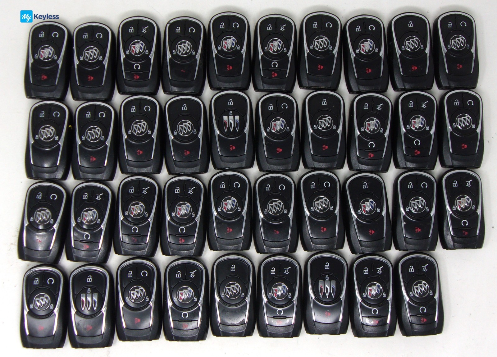Lot x39 Mixed Lot OEM Buick Smartkey Keys Remotes MIXED