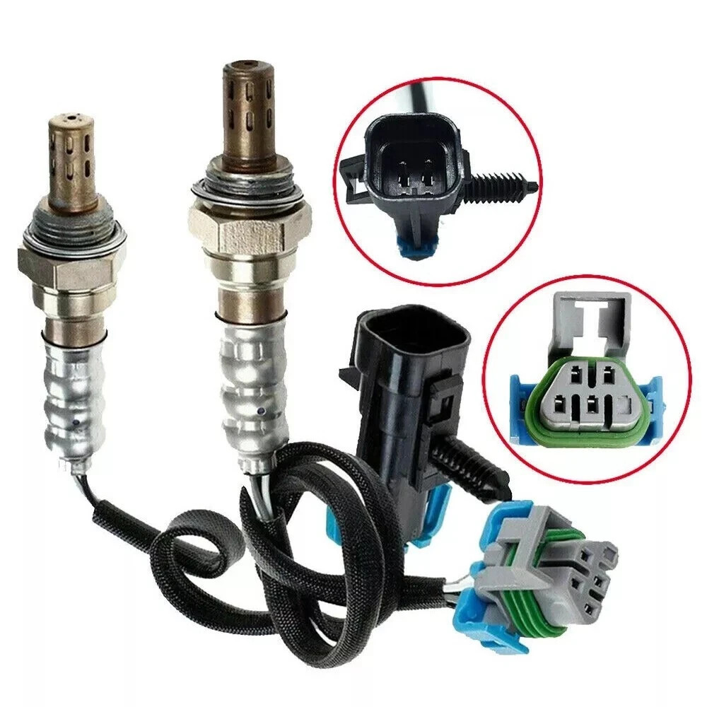 2PCS Oxygen Sensor Up+Downstream For 2011-15 Chevrolet Equinox/GMC Terrain 2.4L