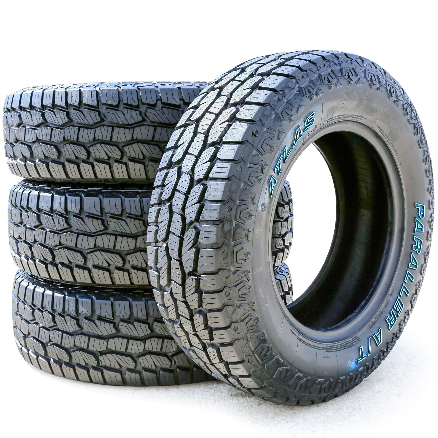 4 Atlas Tire Paraller A/T 285/70R17 116T (OWL) 55k Mi Warranty 560AB 4 Atlas Tire Paraller A/T 285/70R17 116T (OWL) 55k Mi Warranty 560AB