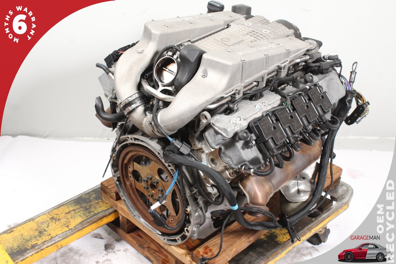 2003-2011 Mercedes W220 S55 AMG RWD 5.5L Supercharged Engine Motor OEM 225k
