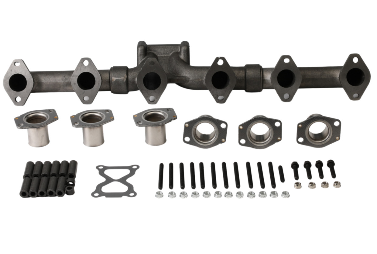 Exhaust Manifold for Caterpillar C15 Engines 2313462 with mounting hardware kit