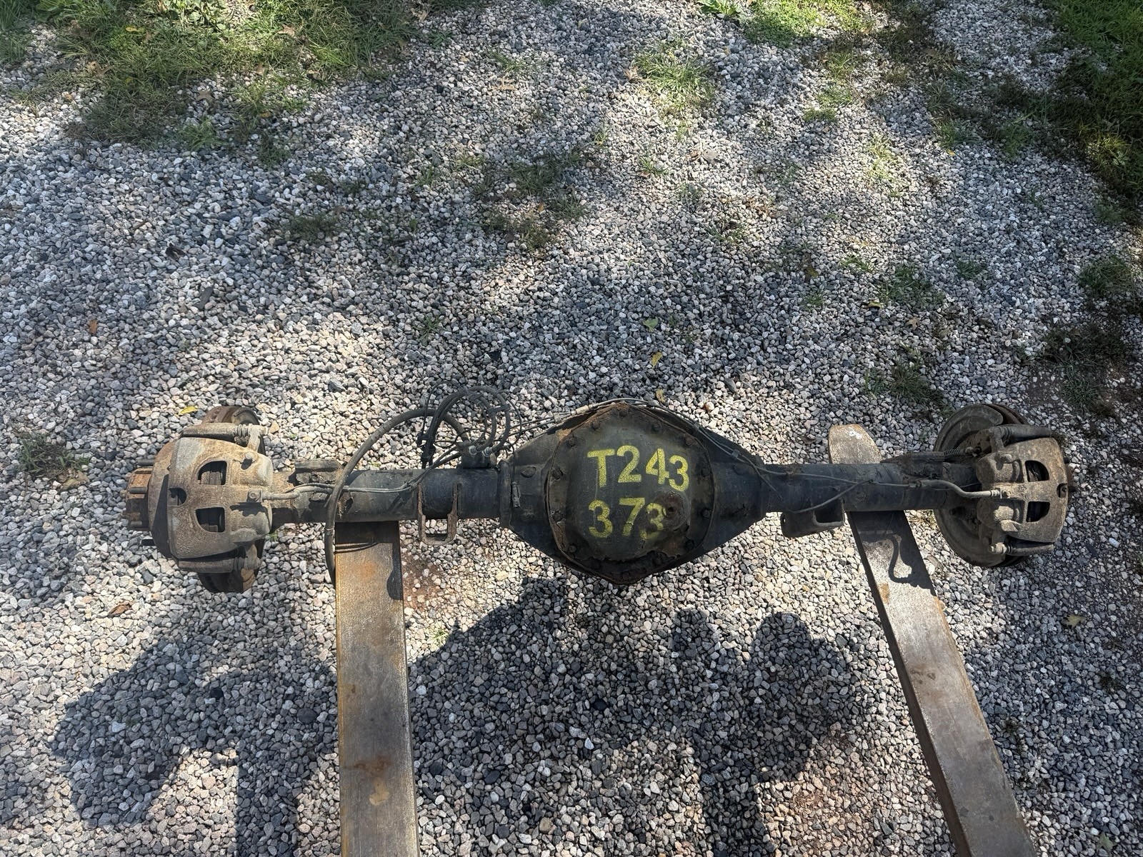Rear Axle 4WD American  3.73 Ratio From 2012 DODGE RAM 2500