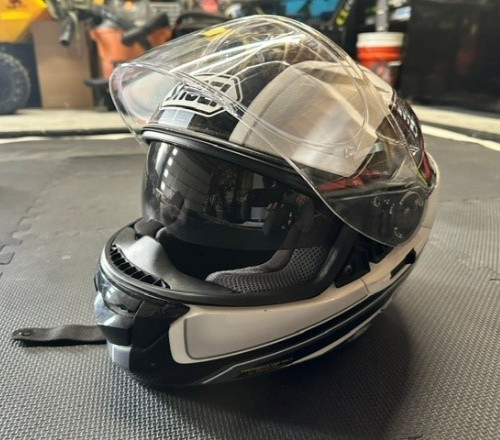 Shoei GT-Air Dauntless Helmet — Size Small (55-56cm). Built-in QSV-1 dr