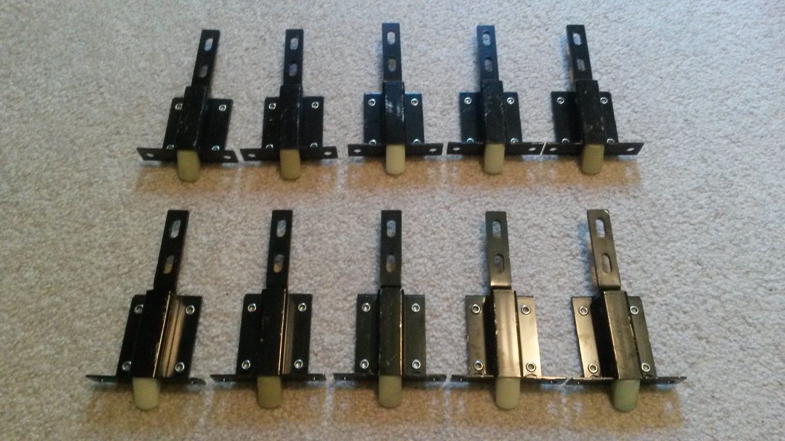Wholesale Lot of 10 - E521 RV Compartment Baggage Latch 2\