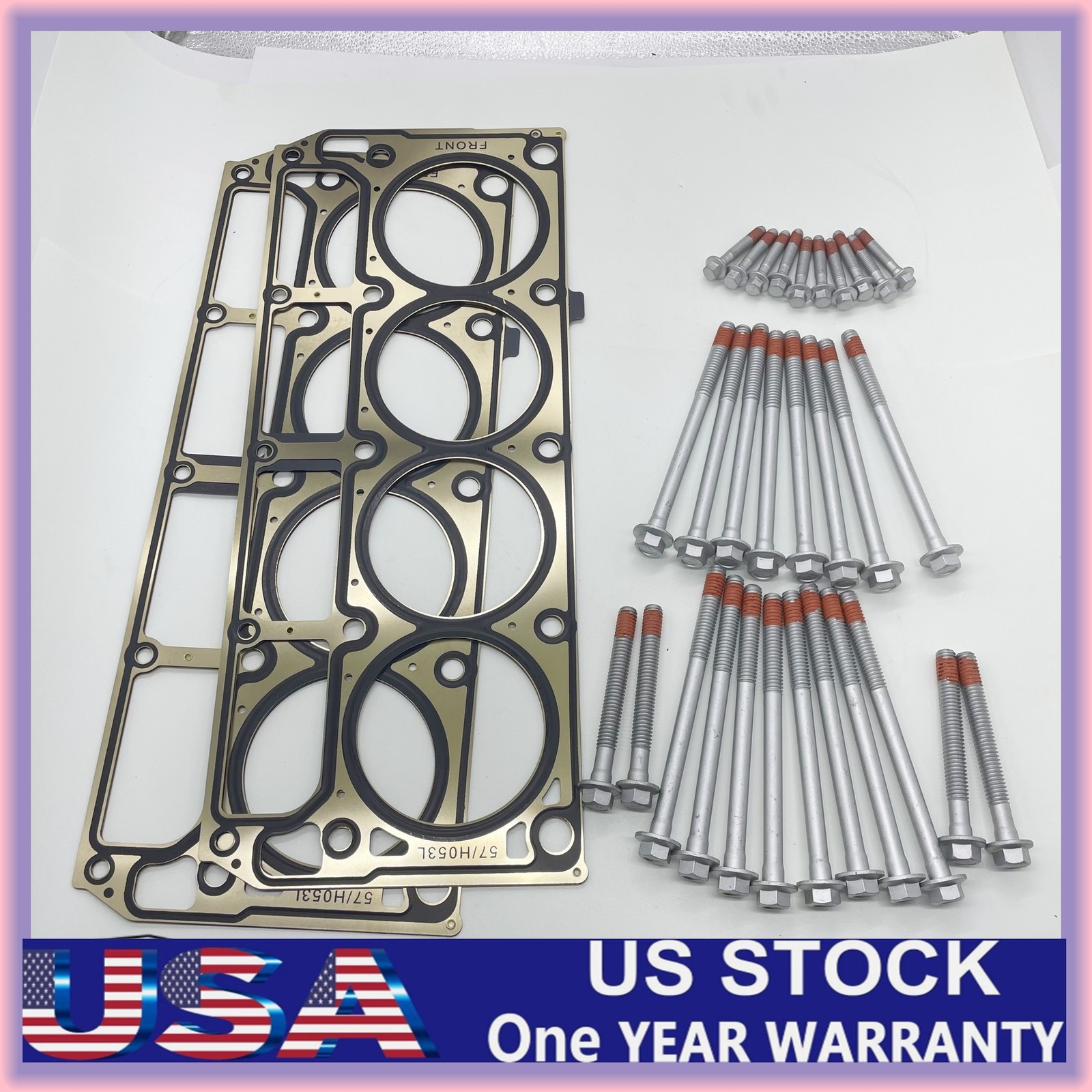 Racing MLS Head Gasket Set w Bolts Fits For 1999-2003 Chevrolet Gen III IV 5.3L