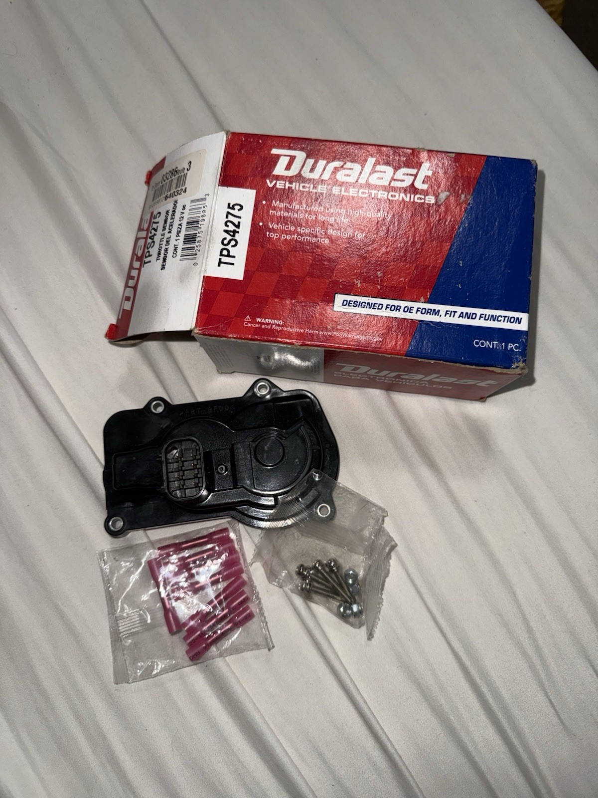 Duralast Throttle Position Sensor TPS4275