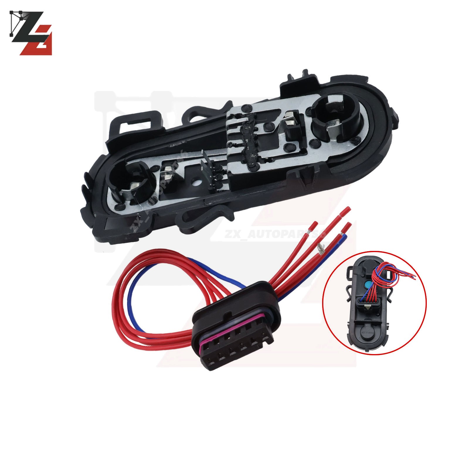 Rear Taillight Socket With Plug For 2016 2017 2018 19 BMW X1 sDrive28i xDrive28i