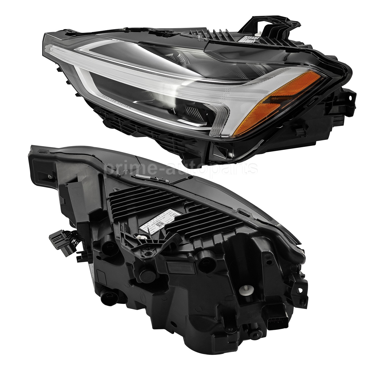 For 2018-2021 XC60 Left Right Side LED Headlight 31689277 31689277 w/ Adaptive