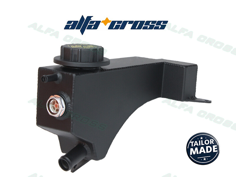 For Ford Sierra 2.0 2.8 LHD Aluminum Radiator Coolant Overflow Surge Tank Bottle