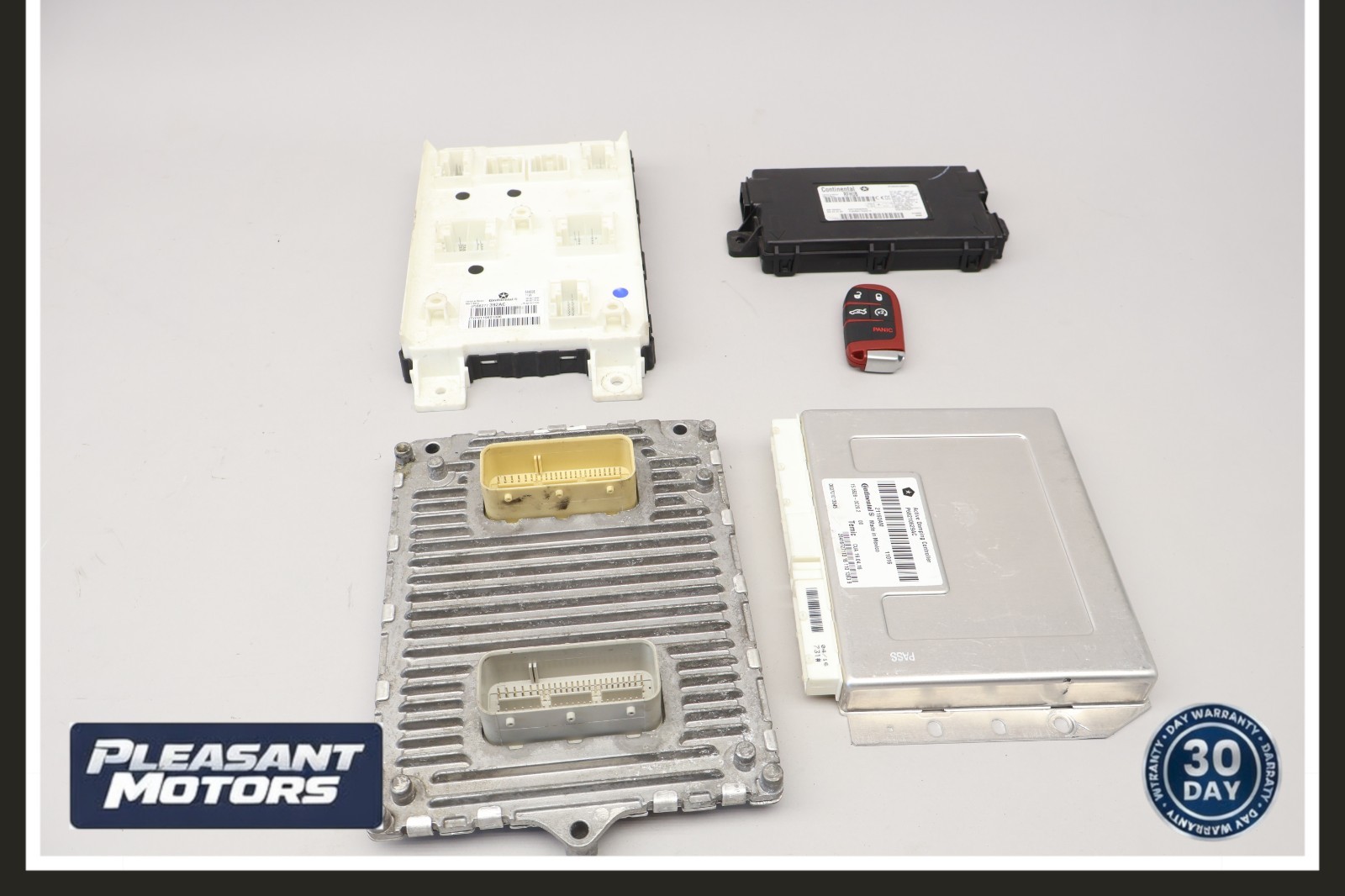 Dodge Challenger Hellcat 6.2L Engine Computer Key ECU PCM SET OEM 2016-2017