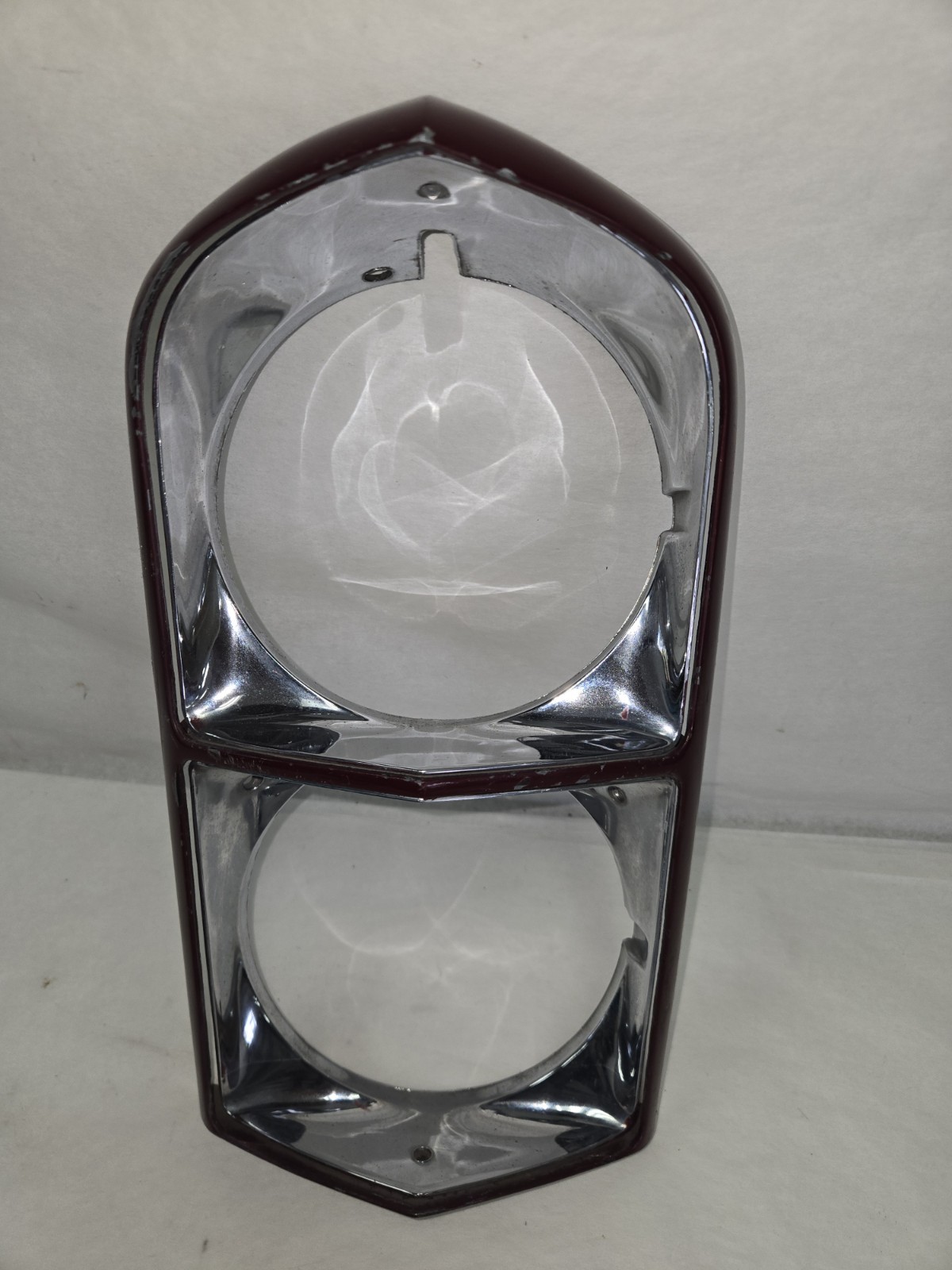 1968 Cadillac Deville  Lt Or Rt Headlight Bezel With Fender Extension OEM GM 