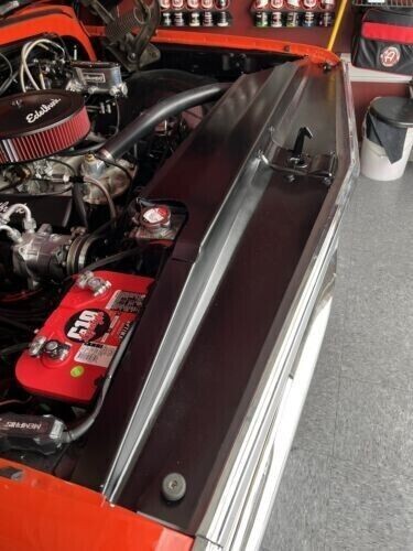 For 1969-1972 Chevy/GMC C10 Radiator Filler Panels Notch -3 Pieces Smooth Steel 