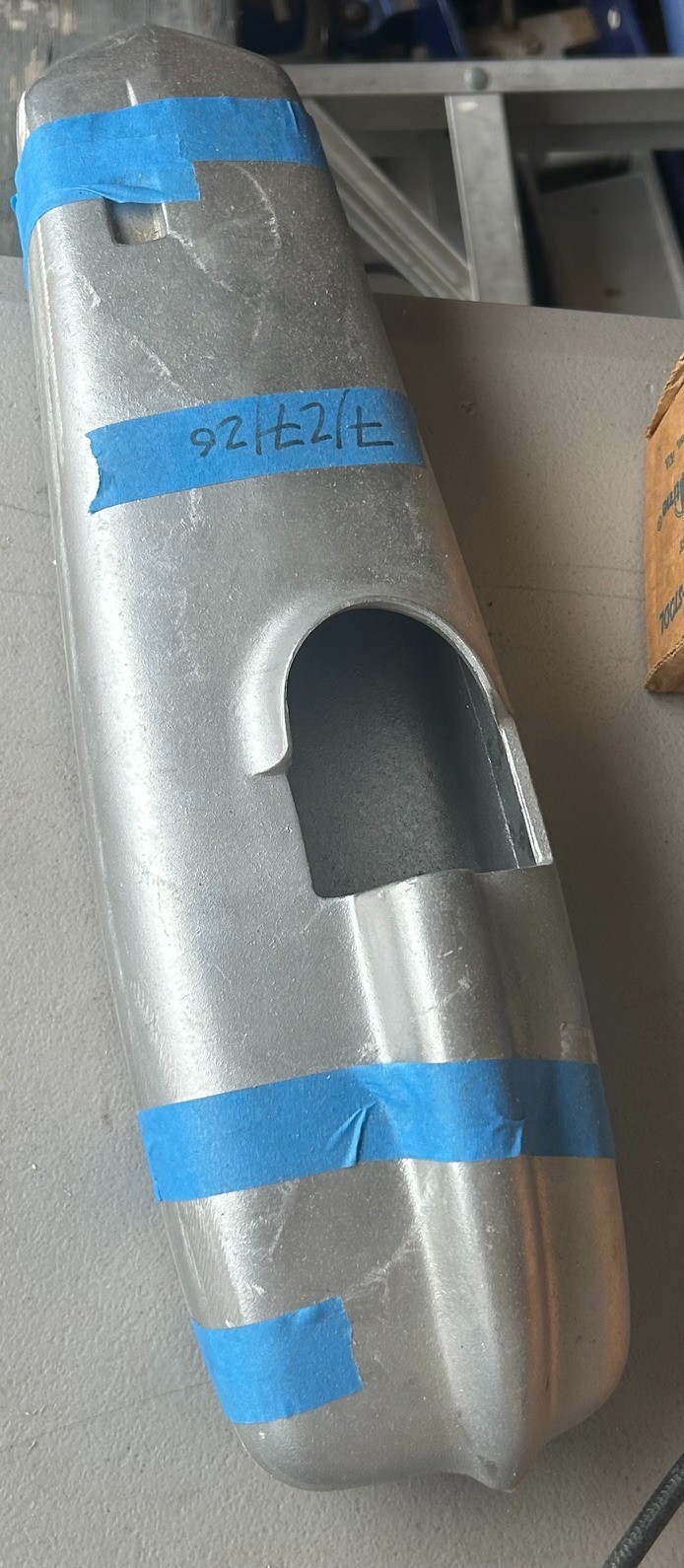 cast aluminum tether car racing cowl housing cast aluminum tether car racing cowl housing