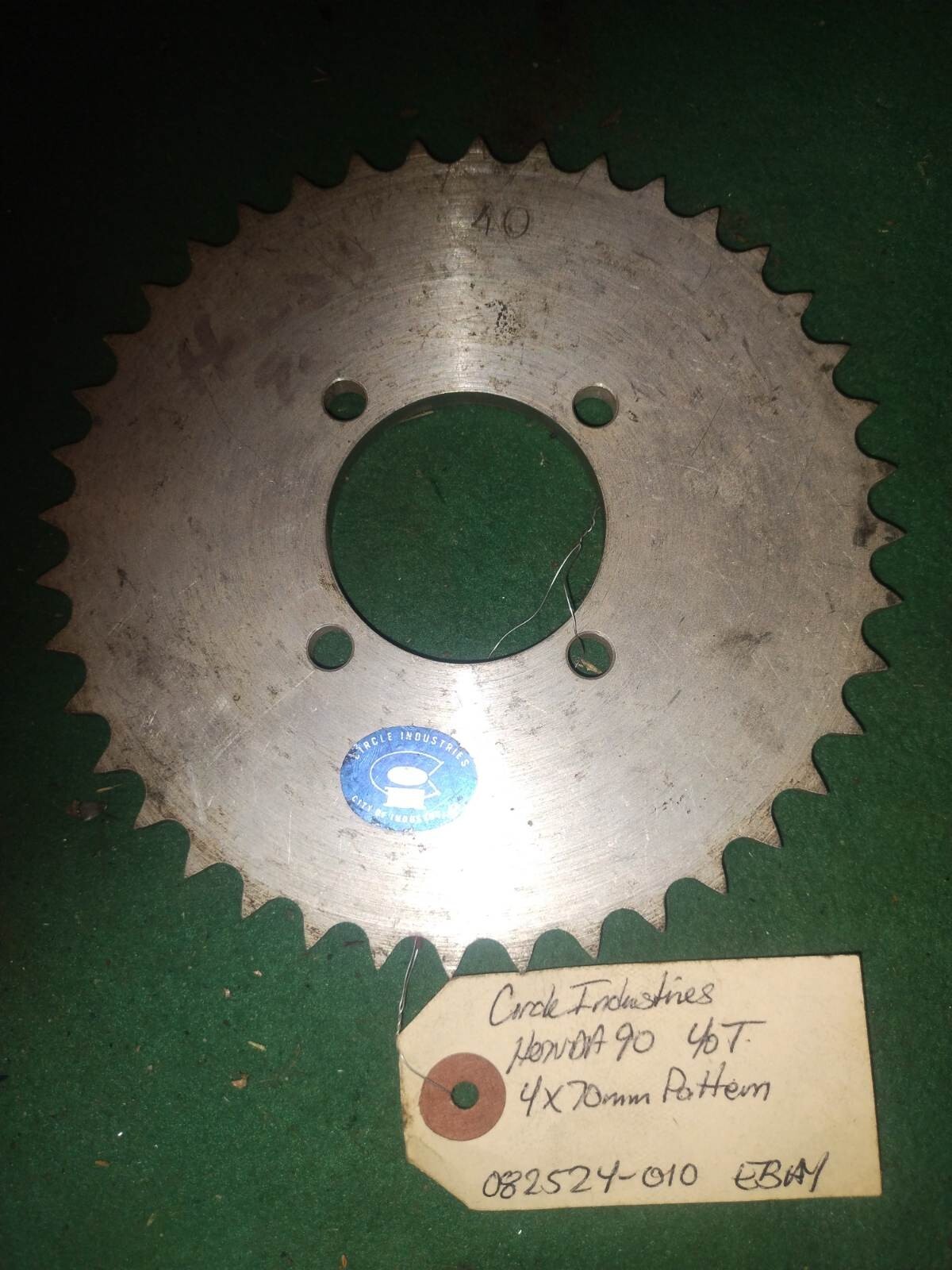 NOS Circle Industries Aluminum Sprocket Honda 90 Vintage NOS Circle Industries Aluminum Sprocket Honda 90 Vintage