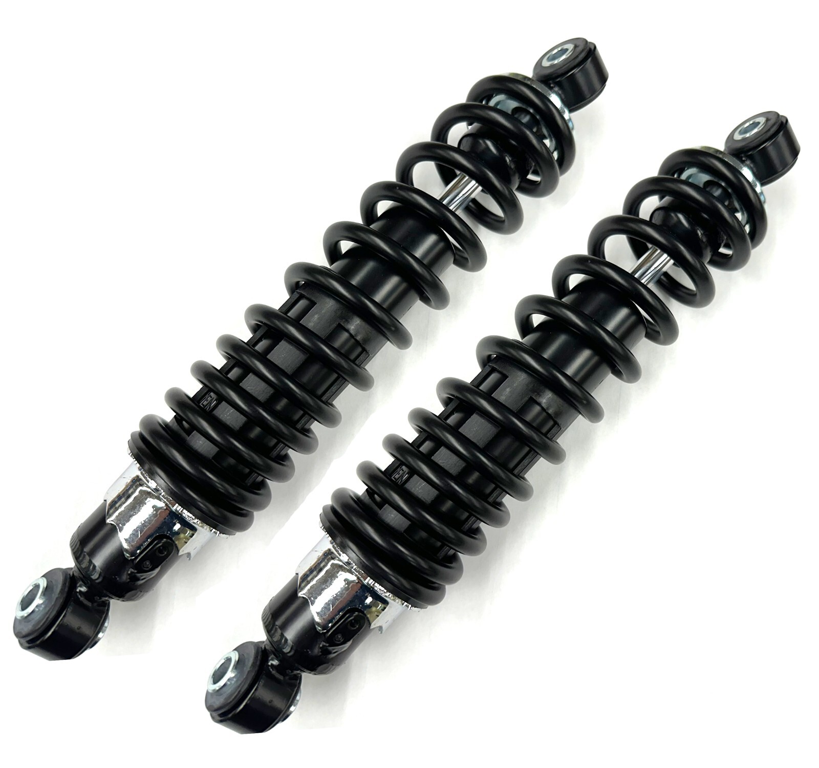 2 Front Coil-Over Shocks Fit Kawasaki Bayou 300 - KLF300B Only OEM Replacement