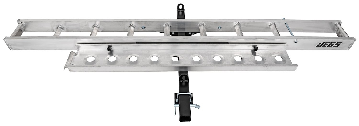 JEGS Aluminum 400 lb. Capacity Receiver-Mount Dirt Bike Carrier