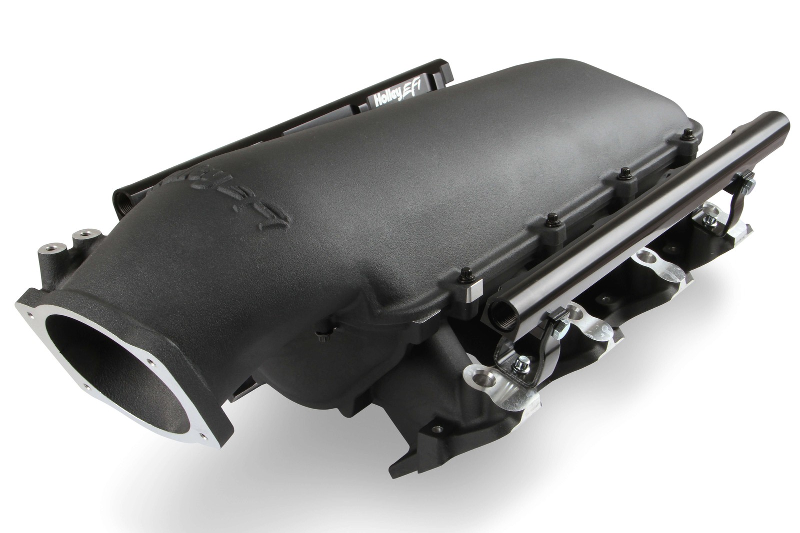 Holley 300-679BK Lo-Ram Intake Manifold Single Injector Black Finish