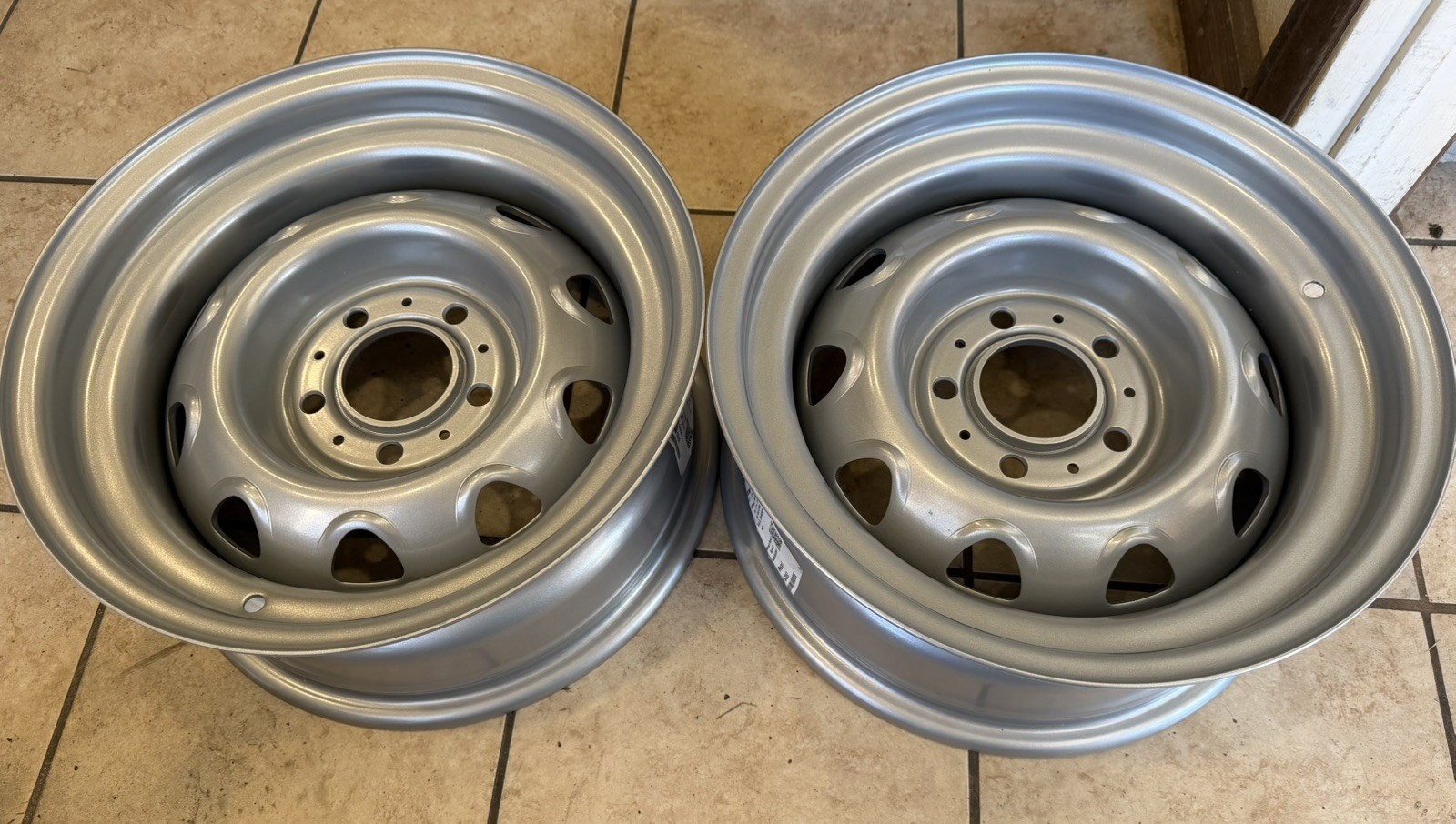 Mopar 15x7 Rally Wheels New Pair Cuda GTX Charger Roadrunner Superbee Challenger Mopar 15x7 Rally Wheels New Pair Cuda GTX Charger Roadrunner Superbee Challenger