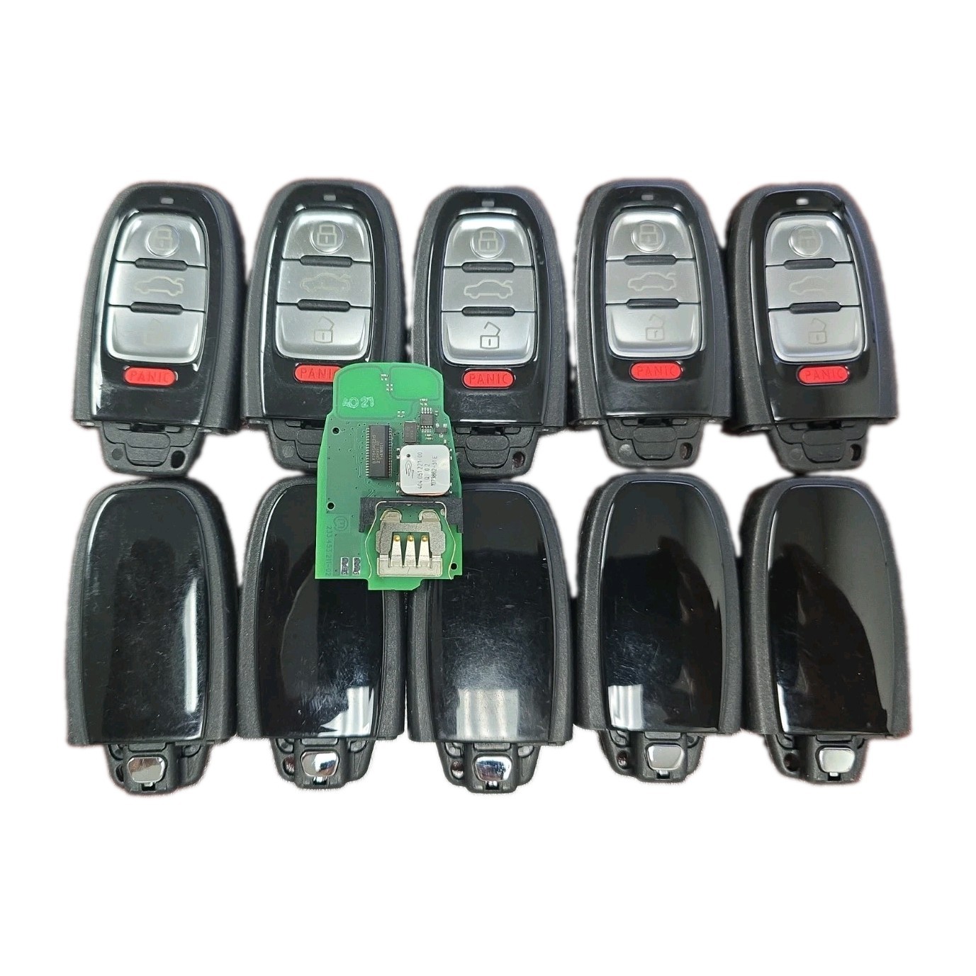 Lot of 10 Oem Audi Smart Key Fobs Remote Prox Chip IYZFBSB802 Glossy Back