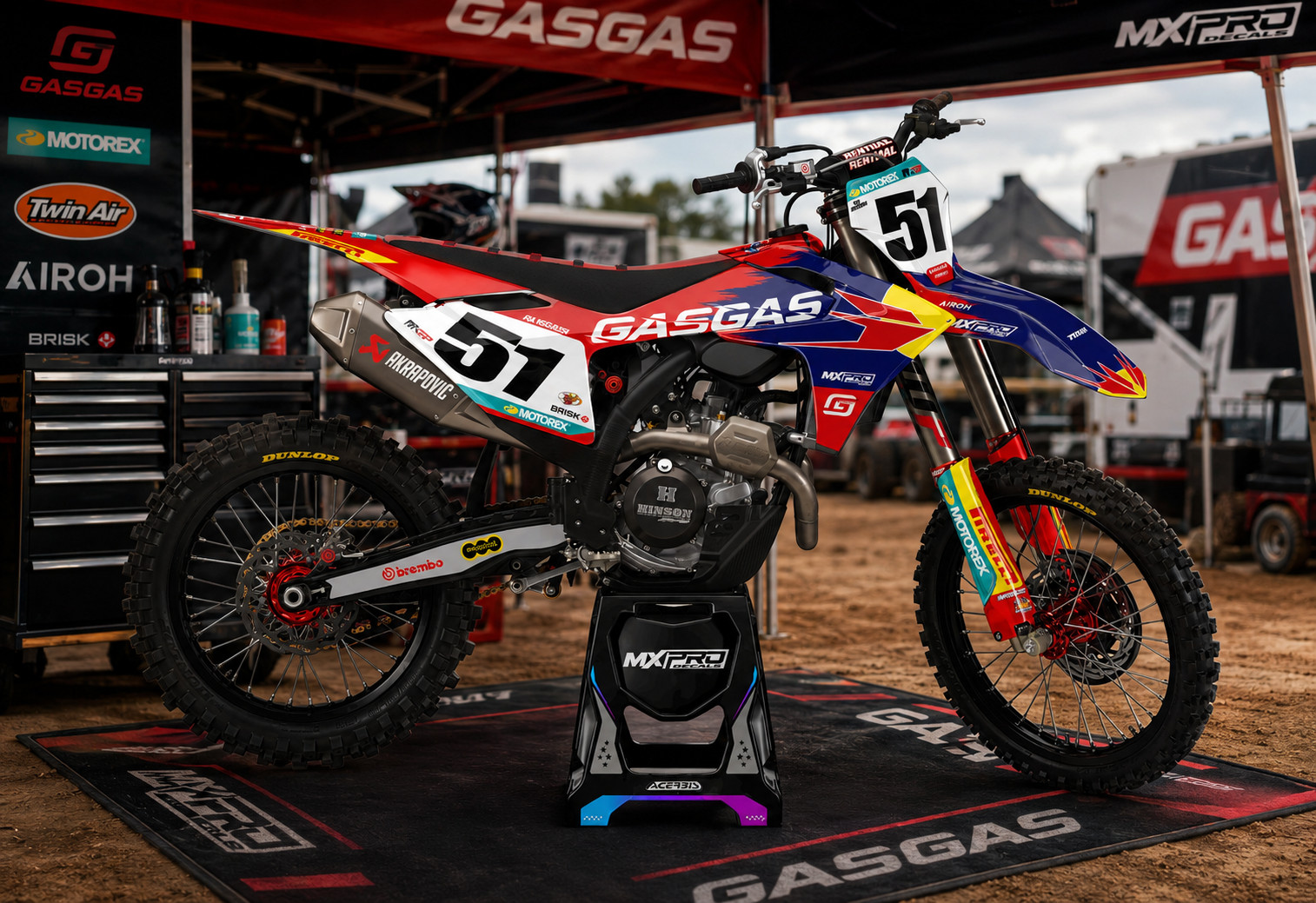Fits GASGAS EX EC125/250/350/450 MC125/250/350/450 2024 25 26 2027 Graphic kit